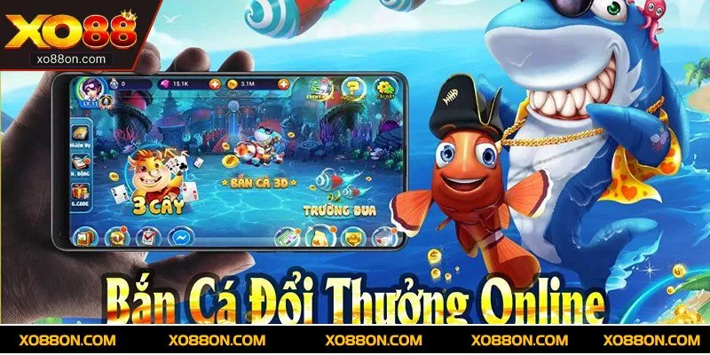 Bắn cá đổi thưởng game săn xu thú vị tại XO88 