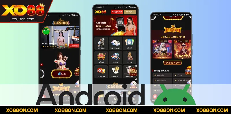 Chỉ dẫn các bước để hoàn tất cài đặt app trên Android