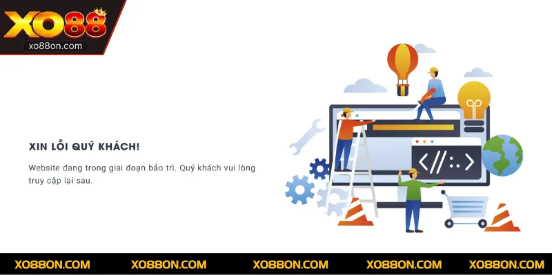 Đợi hệ thống nâng cấp xong rồi tiến hành vào lại như bình thường
