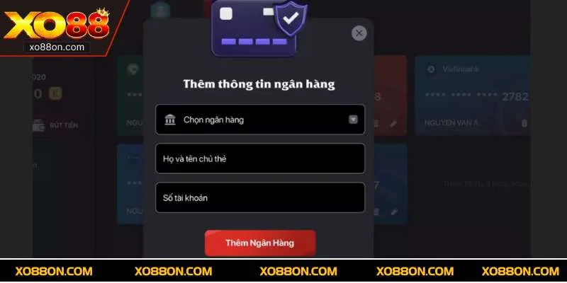 Xử lý lỗi khi rút tiền XO88